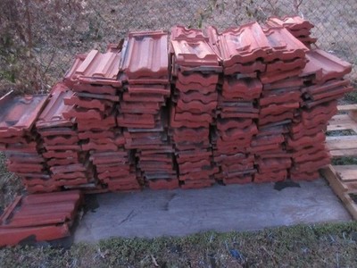 * Roof Tile * Teracotta / Clay  * Ludowici * 9'' X 16'' *
