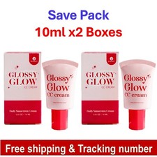 2x Glossy Glow CC Cream UVA/UVB Sunscreen Waterproof Nourish SPF50 PA  