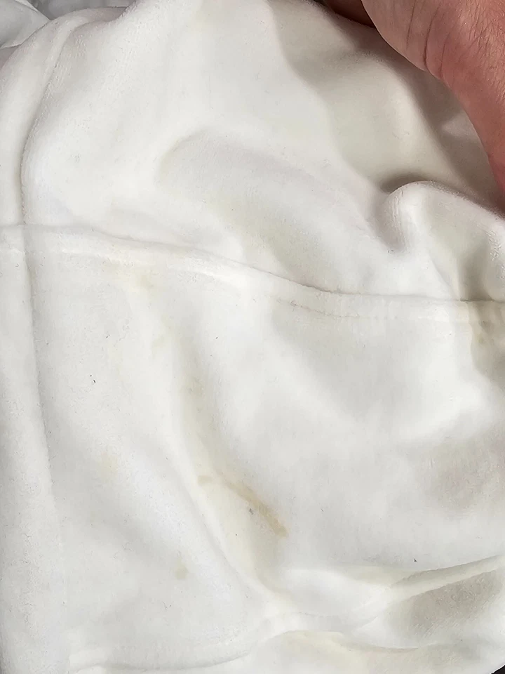 Gucci Mujer Blanco Terciopelo Logo Cremallera Completa Sudadera con Capucha Cárdigan Suéter XS Foto 3 de 3