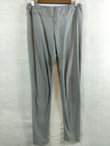 LULAROE Leggings Womens Tall & Curvy Soft Black White Polka Dot Stretch Pants - Picture 1 of 9