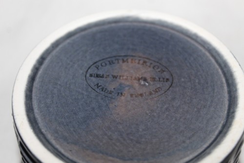 Ciotola Portmeirion Cypher blu scuro anni 60 vintage - Foto 12 di 12