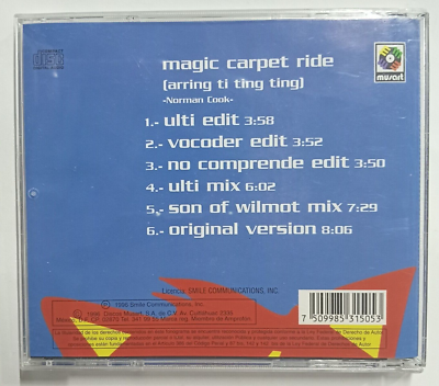 THE MIGHTY DUB KATS -MAGIC CARPET RIDE- 1996 RARE MEXICAN CD MAXI