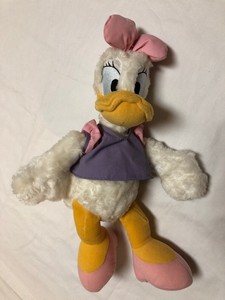 Daisy Duck Plush Stuffed Animal Doll 16 inch tall Stuffed Doll Toy Pink Bow | eBay