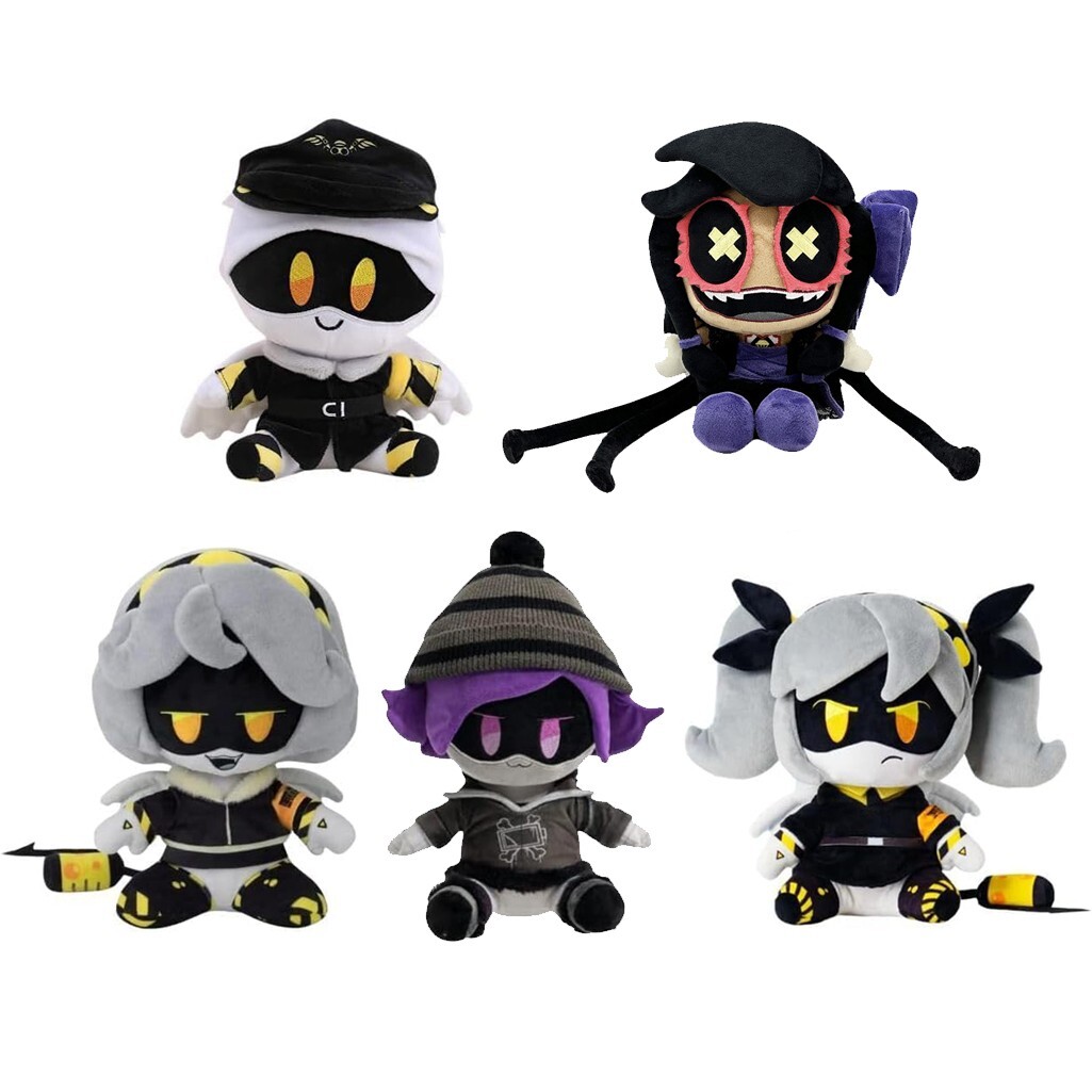 5PC Murder Drones Cyn Plush Murder Uzi, Murder V,Murder N