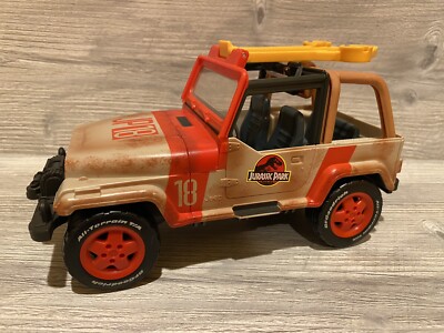MATTEL JURASSIC PARK JEEP WRANGLER JP18 2018 Movie Toy For Action Figures  World