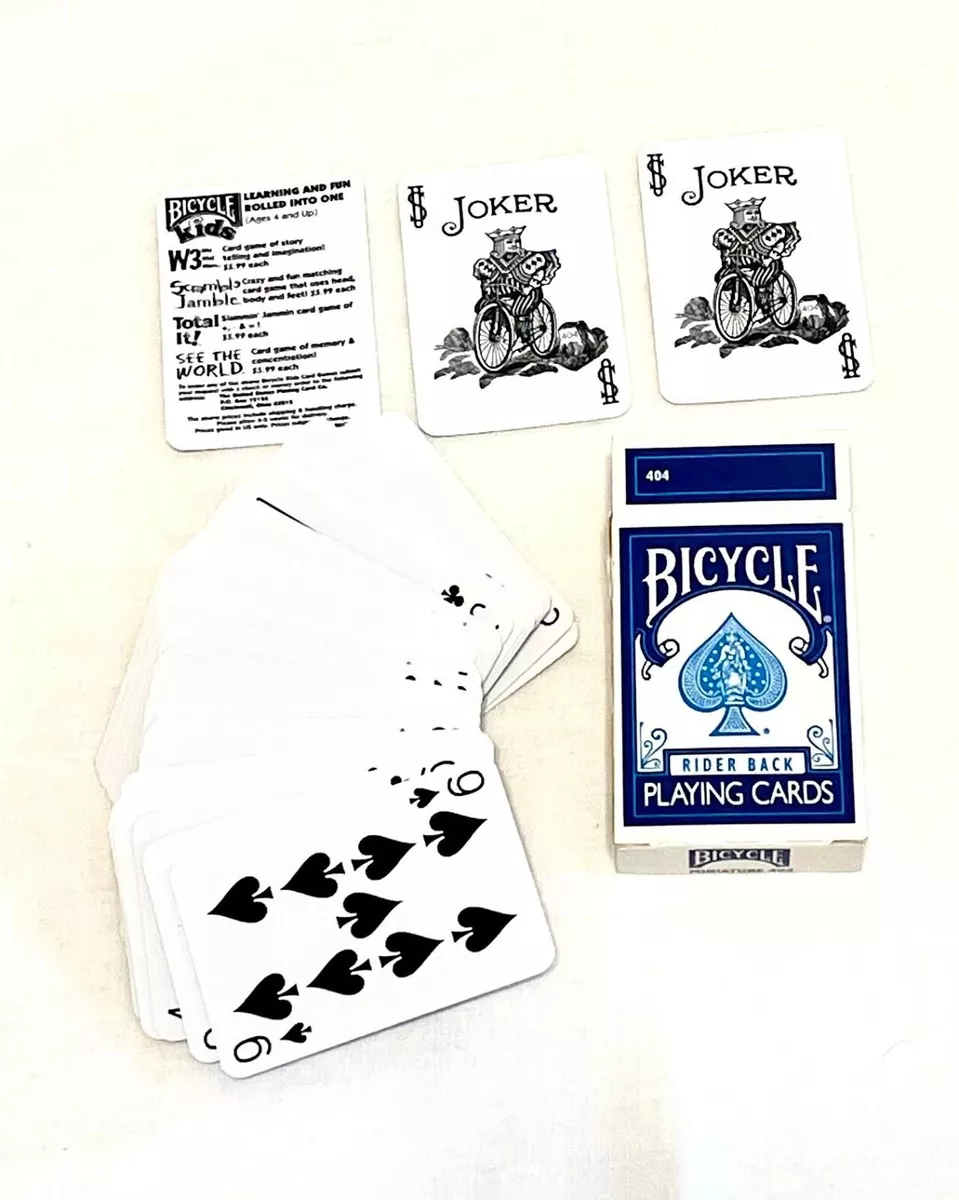 Bicycle mini online decks playing cards