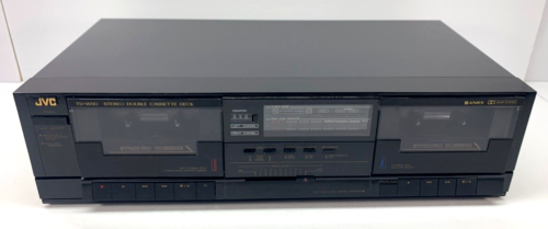 JVC TD-110J Stereo Component Dual Cassette Deck ARNS Dolby Tested Works