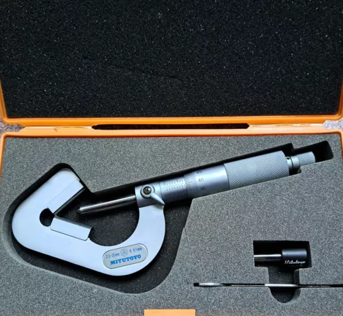 NEW Mitutoyo V-Anvil Micrometer 2.3-25mm 0.01mm 3 Flutes Cutting Head Tap Reamer