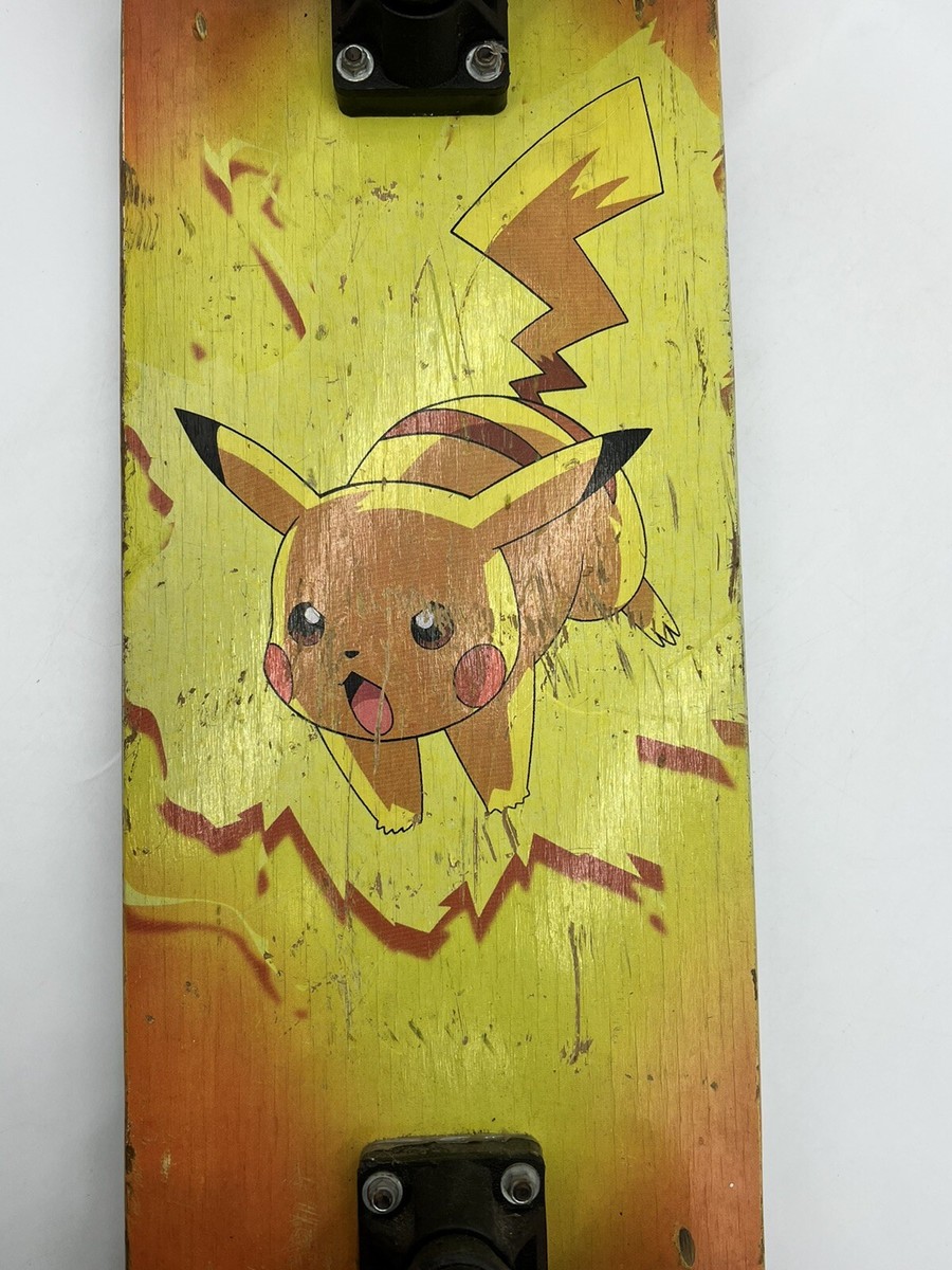 Pokemon Pikachu Skateboard Vintage 1998 Nintendo | eBay