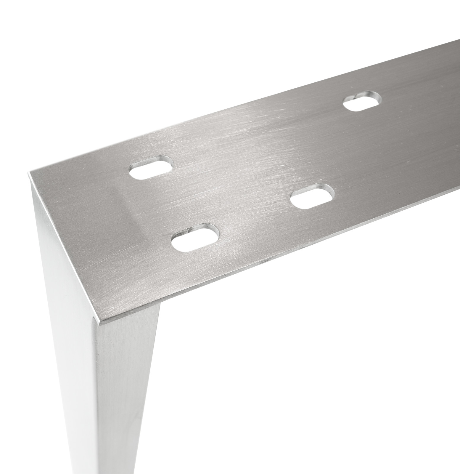 2x Design Tischkufen Tischgestell Tischbeine EDELSTAHL alle Größen Bankkufen DIY