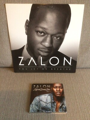 zalon you let me breathe 2016 lp + cd original vinyl r@b hip hop
