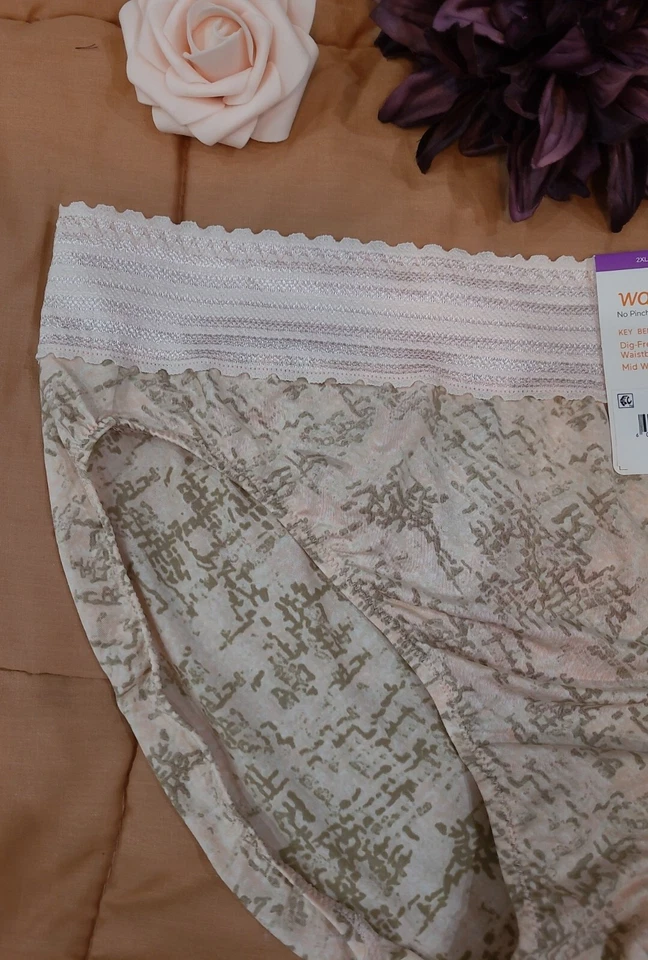 Новые трусики WARNERS No Pinching No Problems Hi-Cut со средней талией 2X/9 - Изображение 2 из 4