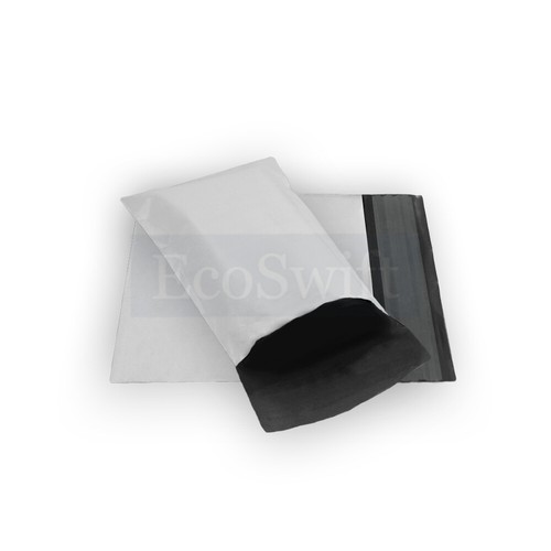 1500 4 x 6 ECOSWIFT WEISS POLY VERSANDTASCHEN VERSANDUMSCHLÄGE SELBSTVERSIEGELNDE BEUTEL 2,35 MIL - Bild 2 von 5