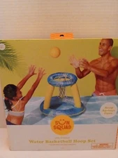 Water Basketball Hoop Set Sun Squad- New in Box