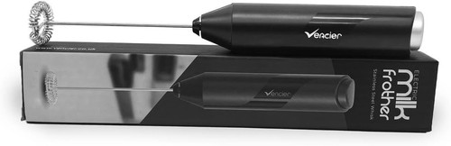 Handheld Milk Frother – Stainless Steel Electric Whisk – Portable, Battery-Opera - Picture 2 of 8