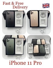 Apple iPhone 11 Pro Original Box with Charger, Cable & SIM Tool Full Set