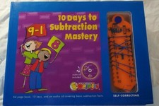 Learning Wrap-Ups 10 Days to Subtraction Mastery cd booklet - new -