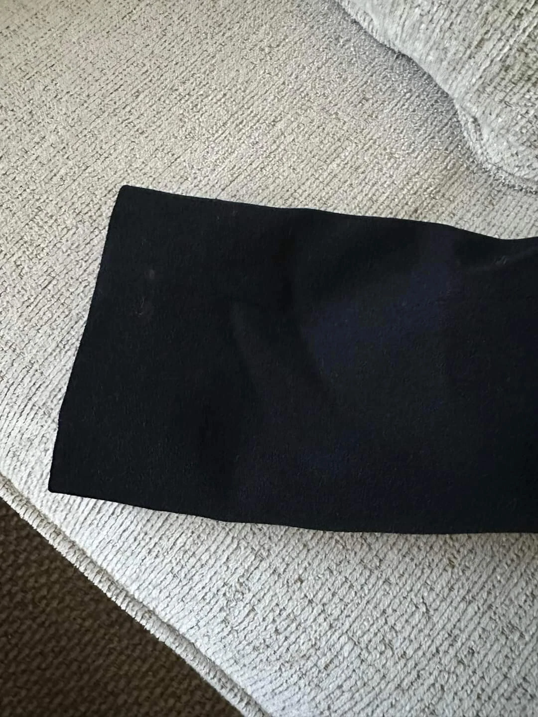 Blazer giacca Chanel Lana Cerniera Donna Nero Taglia 40