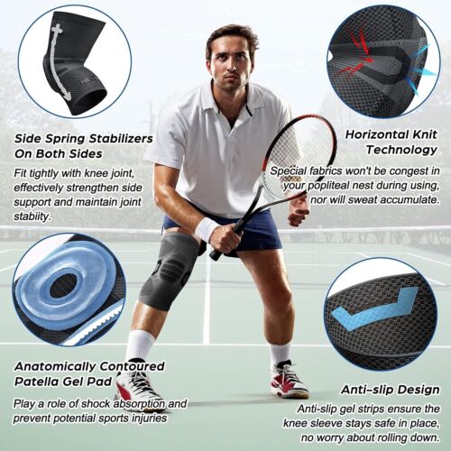 Children's Knee Brace - Innovative Compression Sleeve for Joint Pain Relief - Picture 5 of 10