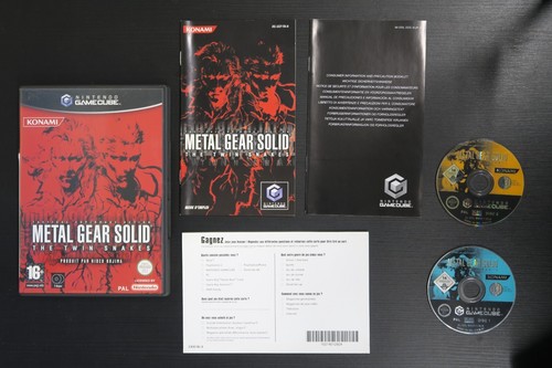 Metal Gear Solid Twin Snakes Gamecube Complet PAL FR Game Cube - Foto 2 di 3