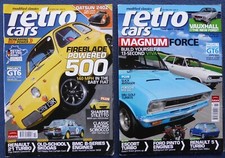 Two Retro Cars Magazines Oct Nov '06 Datsun 240Z Fiat 500 Magnum Renault 5 Turbo
