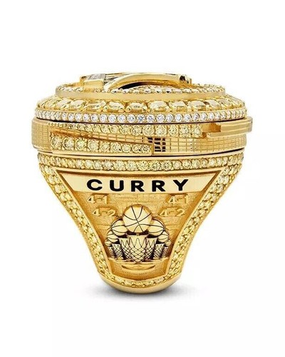 Golden State Warriors 2022 Championship Ring Steph Curry Ring With Display Box - Picture 6 of 8