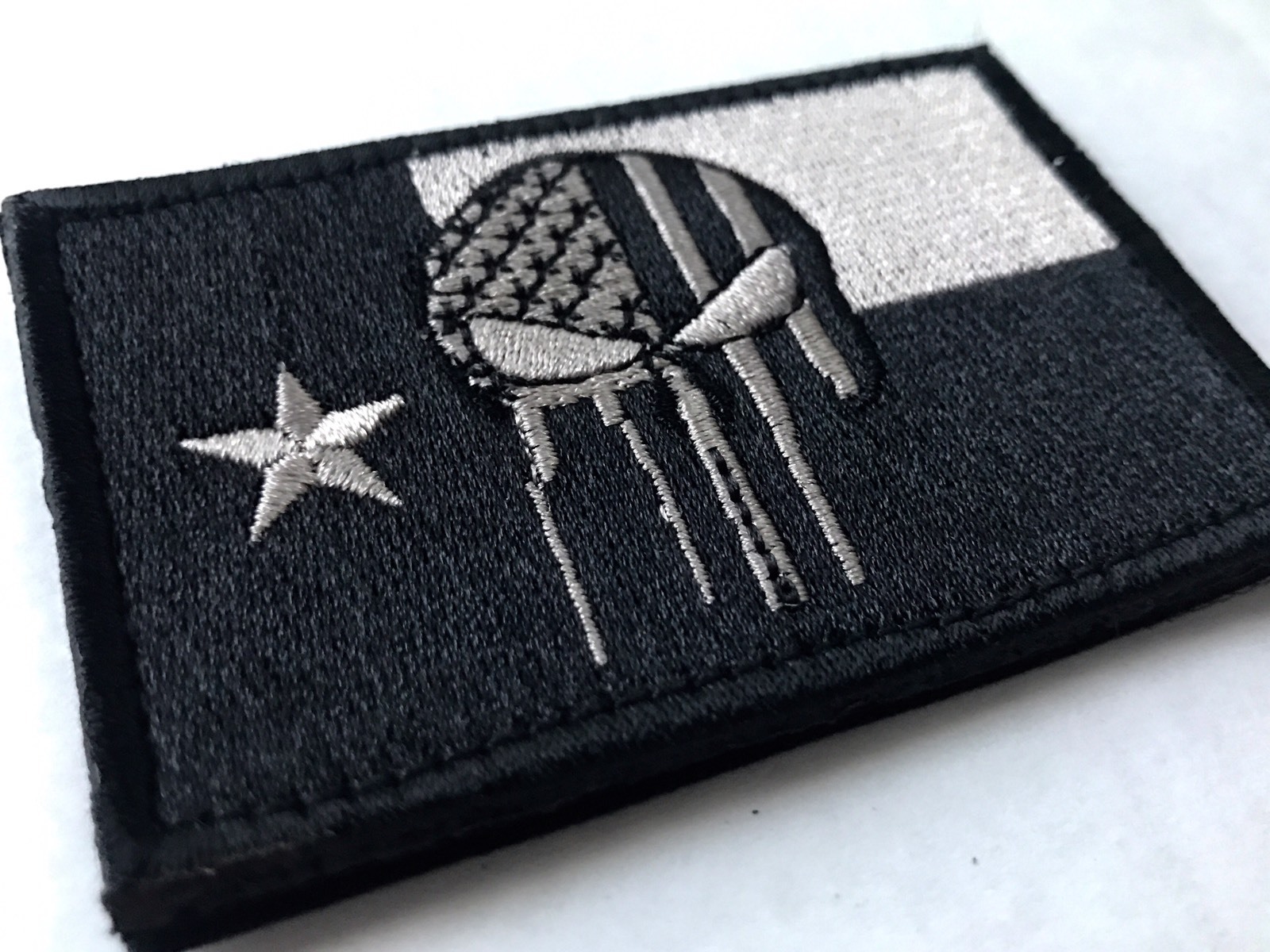 DEVGRU SNIPER Skull TEXAS FLAG Embroider Hook/Lp Tactical Patch | eBay