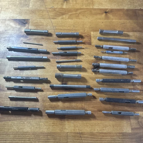 Vintage Thread Gage 30 Piece Lot - Pratt & Whitney & USAAF