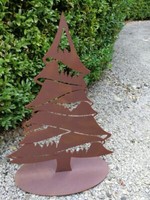 Edelrost Wintertanne Weihnachtsbaum Metall Christbaum Advent Weihnachtsdeko Rost