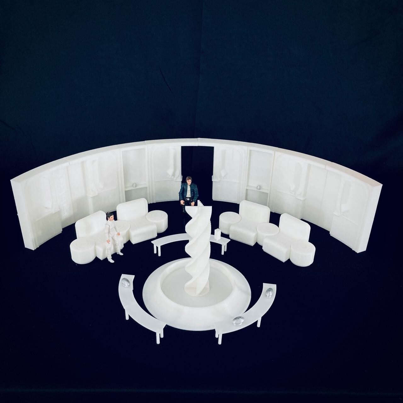 Cloud City Lounge Diorama for 3.75 IN (1:18) FIGURES