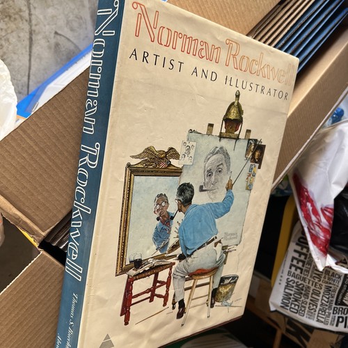 Norman Rockwell Artist And Illustrator Hardcover by Henry N Abrams 1970 - Picture 4 of 5