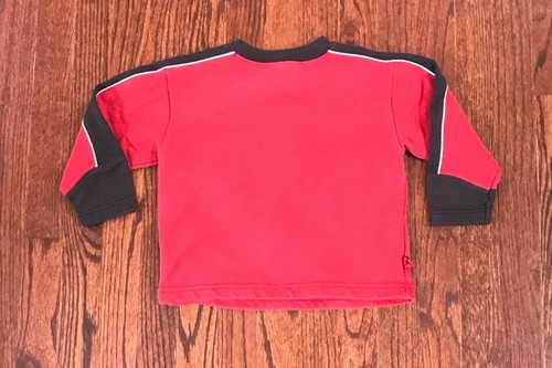 Boy’s Jordan #23 Long Sleeve Sweater Red Size Small 4-5 Yrs - Picture 3 of 3