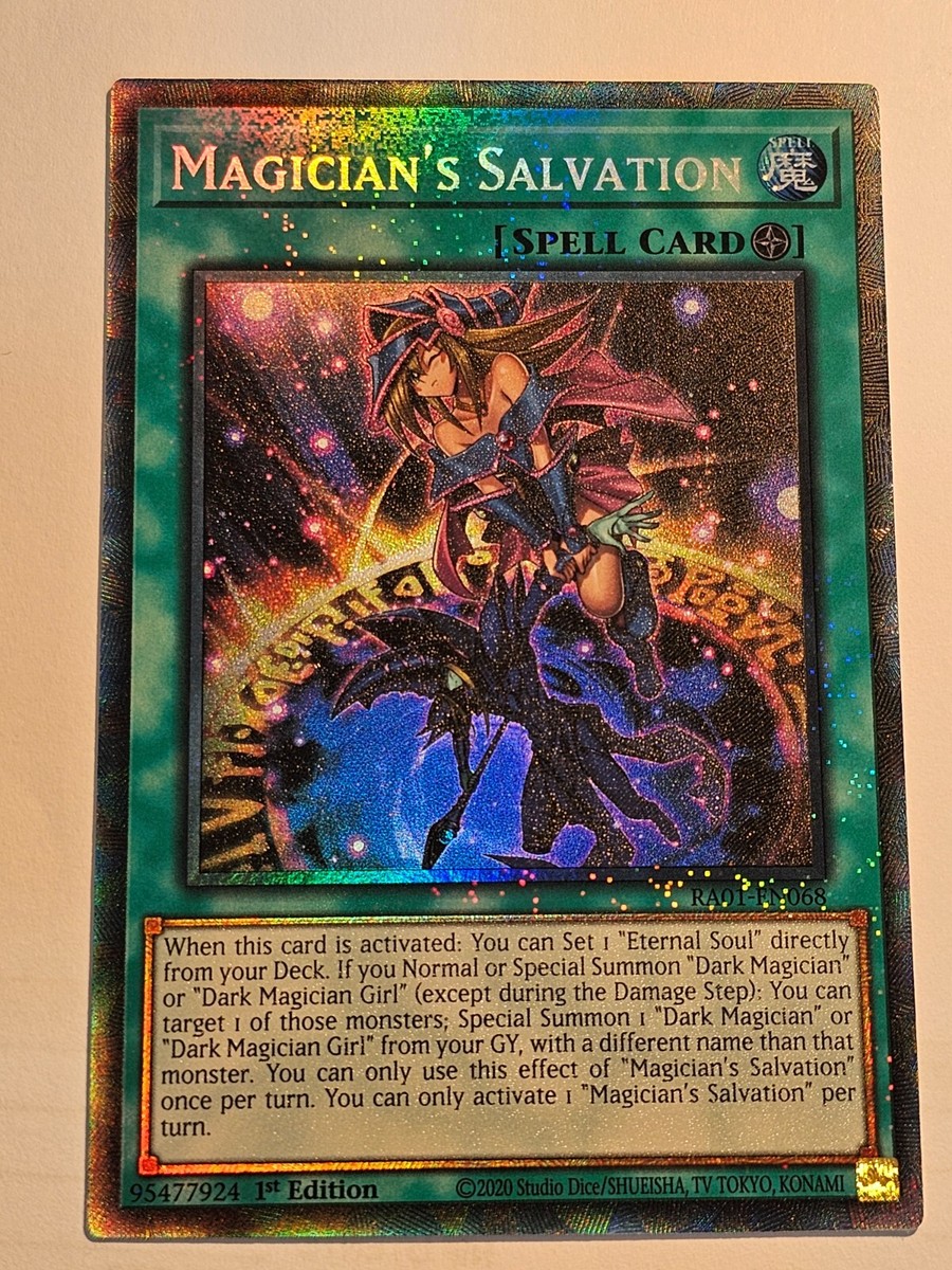 when does target restock yugioh cards Magician's Salvation (V.6 - Collectors Rare)○YUGIOH○RA01○ENGLISH○NM○34009