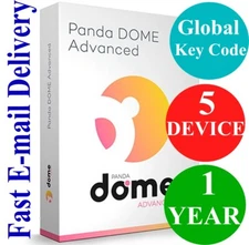Panda Dome Advanced 5 Device / 1 Year + Free VPN (Unique Global Key Code) 