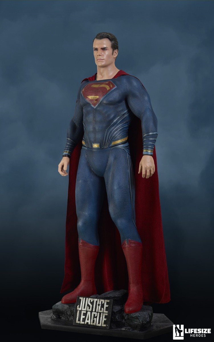 EGDE SUPERMAN 3539 シングレット　S Mサイズ Superman Justice League 1:1 full-life-size Muckle DC Comics Statue