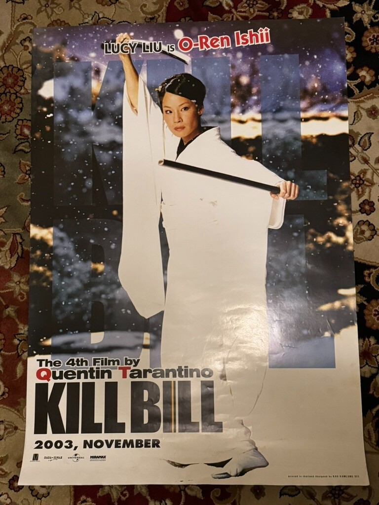 KILL BILL 映画ポスター DEATH NYC 限定エディション Yahoo!オークション - 世界限定100枚 DEATH NYC キルビル