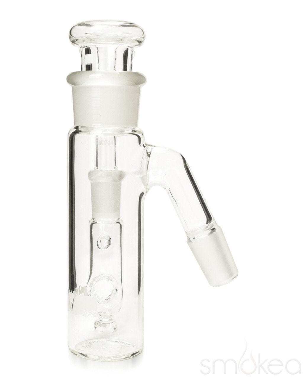 Ash Catcher with Removable Top Glass Adapter 14mm Male 45 degree joint Lab Glass