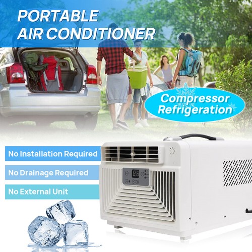 110V/220V Electric Portable Air Conditioner Mini Outdoor Camping Tent AC Kit - Picture 2 of 18