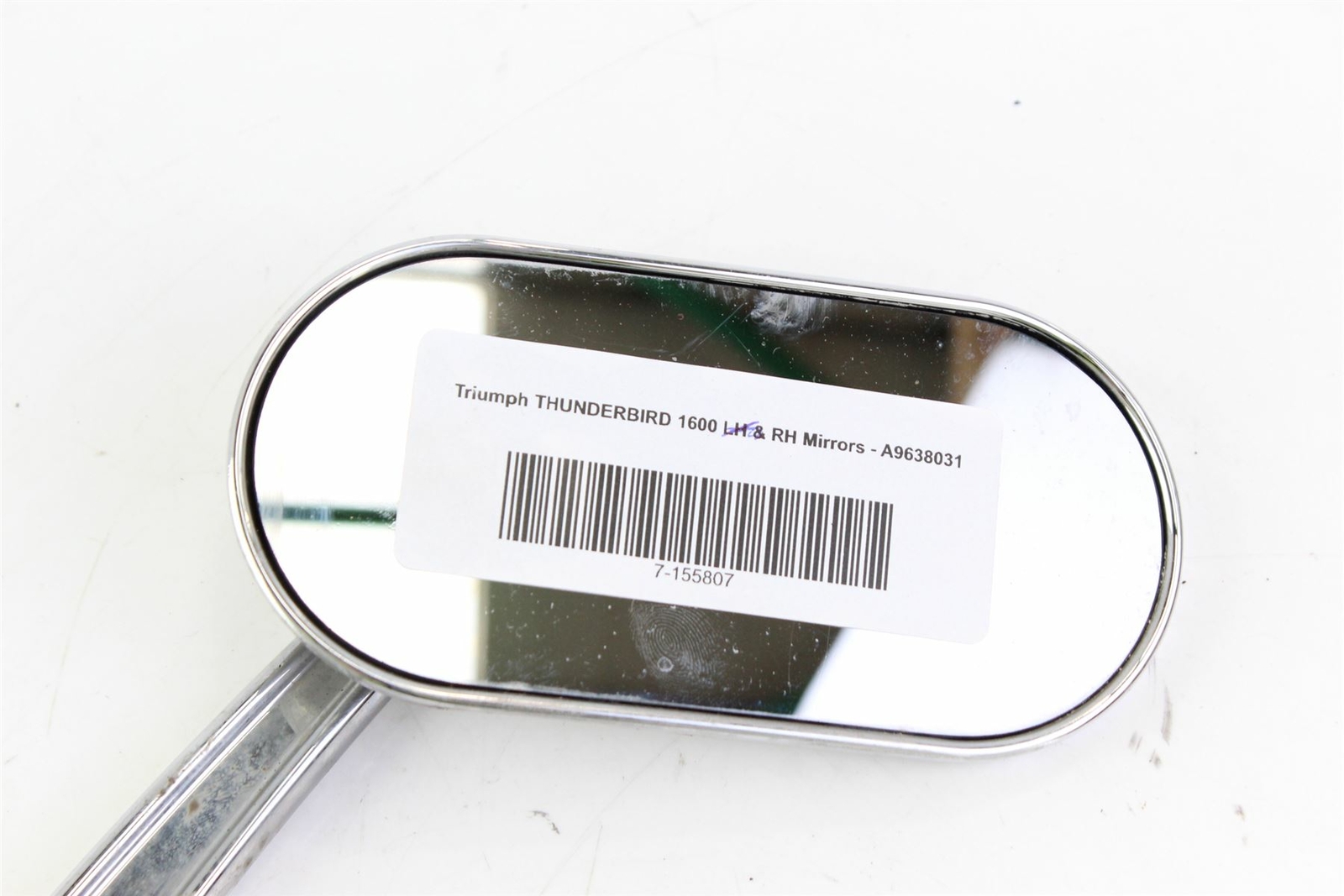 Triumph Thunderbird Storm LT Commander Oval Mirrors Chrome 