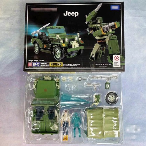 Transformers Masterpiece Hound Jeep 6" Action Figure MP-47 Tomy Takara New - Bild 8 von 10
