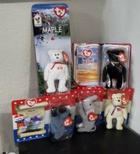 Ty Beanie Baby Bears McDonalds Lefty Righty Libearty The End Maple 1999 2000 NIP