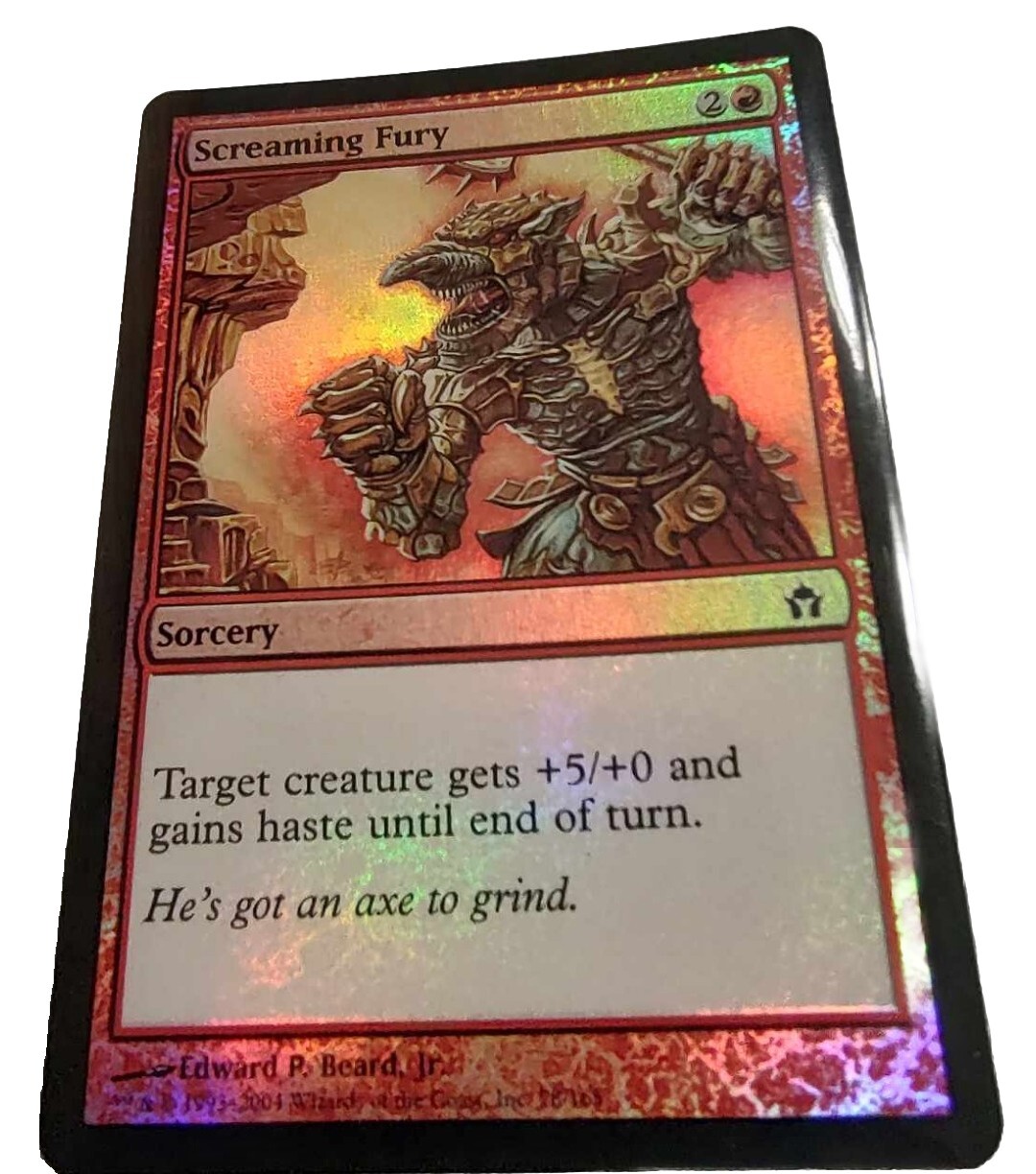 Screaming Fury Fifth Dawn 78/165 MTG Magic The Gathering ) Foil NM NP SLEEVED