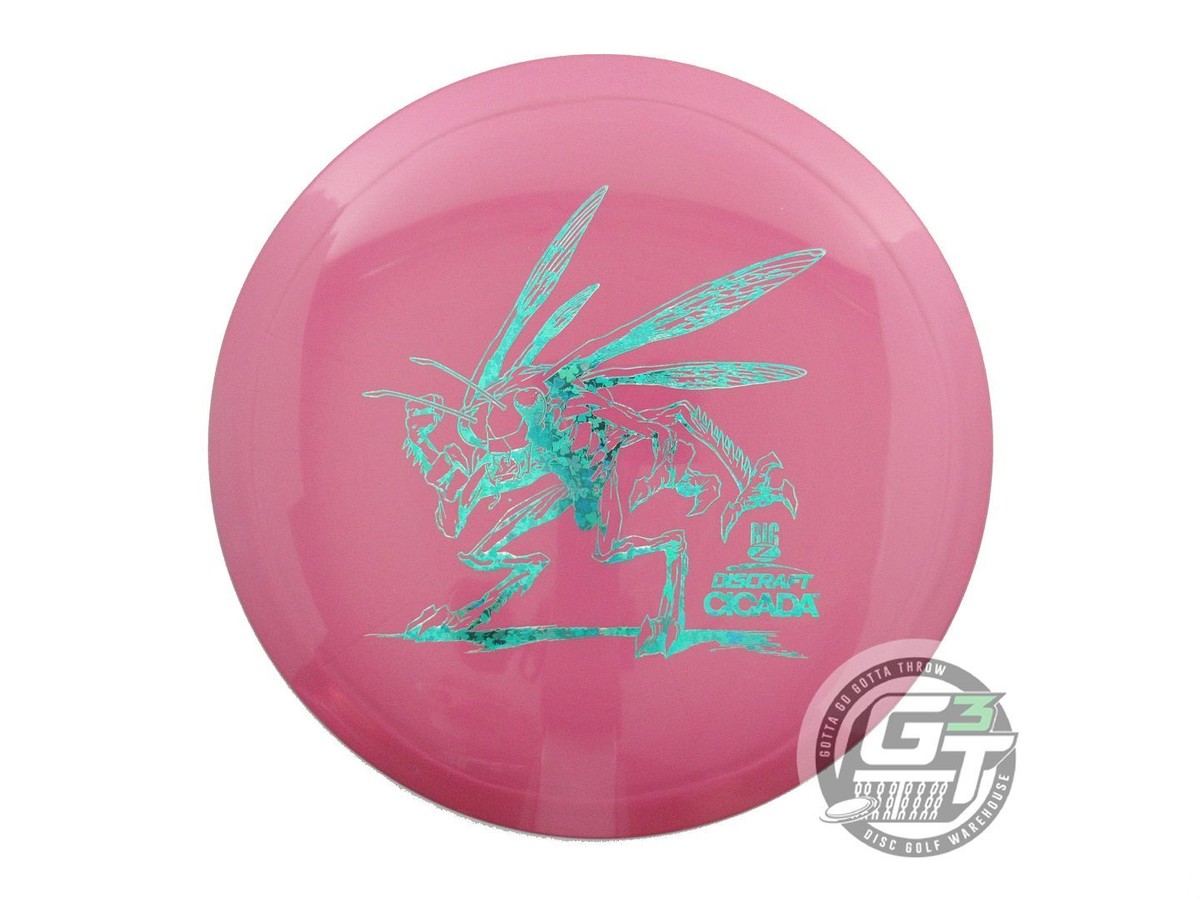 NEW Discraft Big Z Cicada 159g Purple Shamrock Foil Fairway Driver