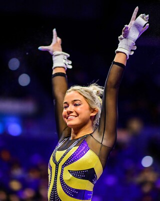 8x10 Photo OLIVIA “LIVVY” DUNNE Gymnastics LSU Tigers NCAA Sexy Model  Swimsuit