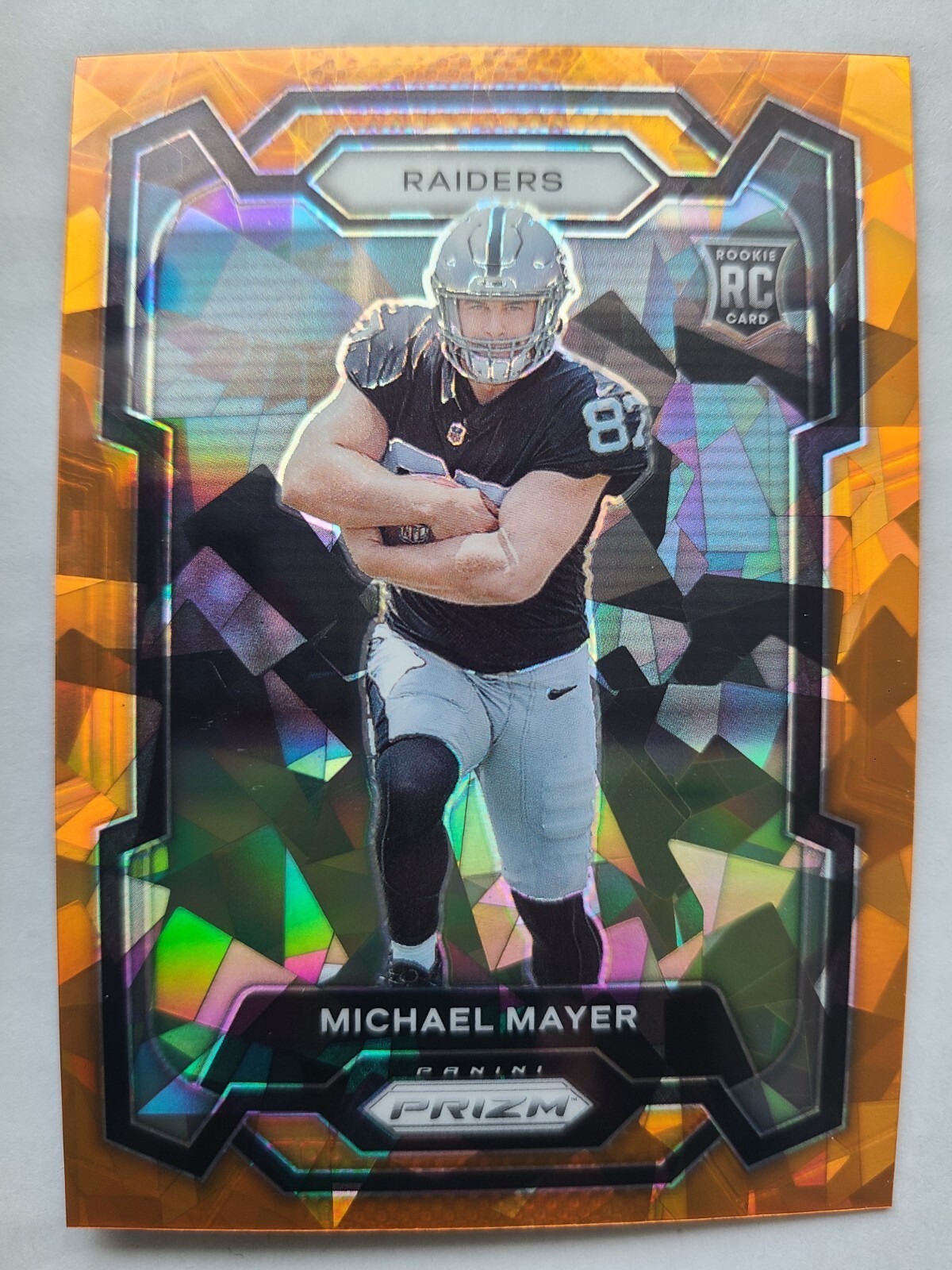 2023 Panini Prizm - Rookies Orange Ice Prizm #361 Michael Mayer (RC)
