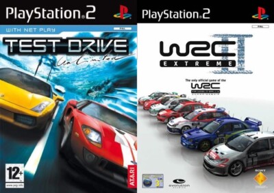 need for speed most wanted & test drive unlimited & wrc II Extreme & Ghost Master