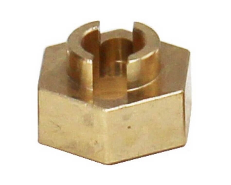 Hot Racing Axial SCX24 Brass 7mm Wheel Hex Hub (4) SXTF10H