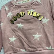 C&C CALIFORNIA 3T Good Vibes Pink Stars Print...