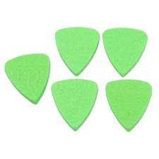 5PCS Felt Picks Guitar Picks Plectrums Green for Ukulele and Guitar 0.15Inch
