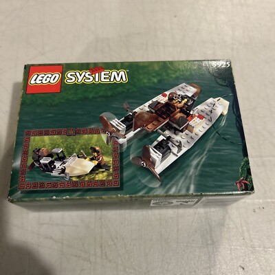 LEGO VINTAGE 1999 Classic Adventurers Jungle Pontoon Plane 5925
